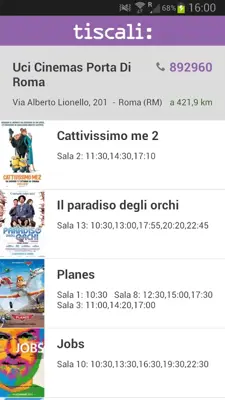 Tiscali android App screenshot 10