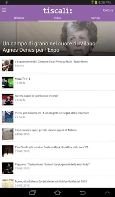 Tiscali android App screenshot 7